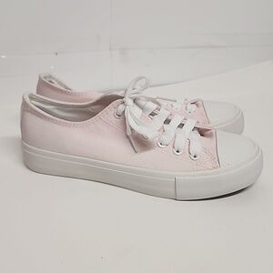 Insekta pink & white never worn sz 7 adorable,  comfortable sneaker shoes